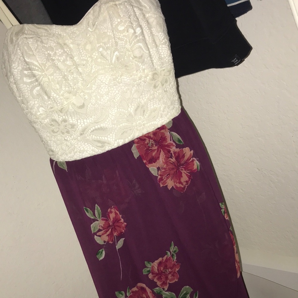 long/open dress